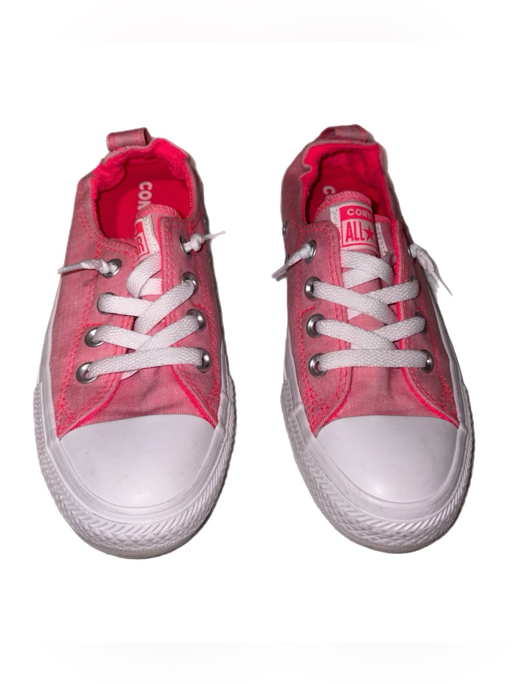 Converse Chuck Taylor All Star Shoreline Slip on Sneaker Racer Pink Size 7